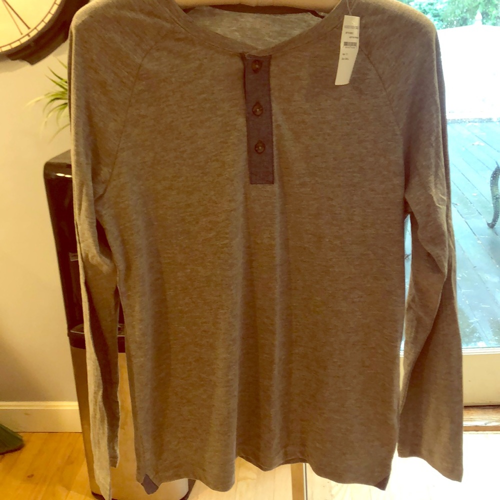 Long sleeve Henley